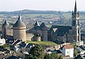 Schloss und Kirche von Sillé-le-Guillaume