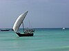 Much of the Radhanites' trade would have been carried by ships such as this dhow