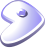 Gentoo stylized "g" logo.