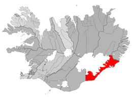 Hornafjörður – Mappa