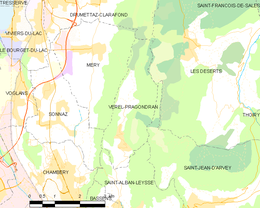 Verel-Pragondran - Localizazion