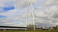 Margaret Hunt Hill Bridge in March 2020