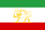 Flagge des Iran