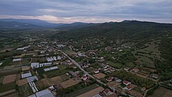 Airview of the village