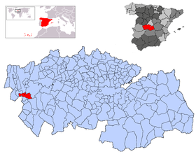 Localisation de Alcolea de Tajo