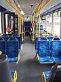 Fahrgastraum eines Citaro (Stadtversion bis 2006 mit Sitzen des Typs CSF)