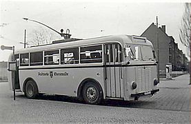 MPE1 O-Bus in Eberswalde 1940