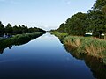 Vanaf de brug bij het Korenmolengat