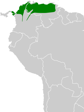 Description de l'image Icterus auricapillus map.svg.