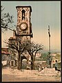 Le clocher de Notre-Dame de l'Espérance, photochrome, même époque