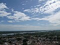 Sungai Kaveri di Thiruchirapalli, Tamil Nadu