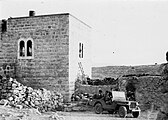 Oktober 1948: Foto des Dorfes Al-Burayj nach der Einnahme durch israelische Soldaten