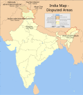 Thumbnail for Disputed territories of India