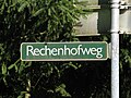 Schild im Naherholungsgebiet