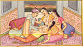 Kama Sutra illustration, circa 19th Century