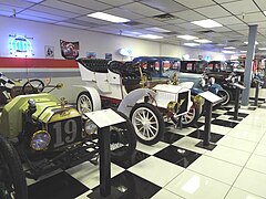 Exhibit of pre-1950s vehicles