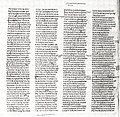 Codex Sinaiticus(c. 350) contém a copia mais antiga completa do Novo Testamento, assim como o Antigo Testamento em grego, conhecido como Septuaginta