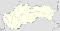 Moštenica is located in Slovakia