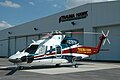 Sikorsky S-76C N276TH Trauma Hawk at its hangar at Palm Beach International Airport