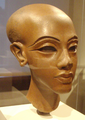 Statue of an unnamed Amarna-era princess, a likely sister (or step-sister) to Tutankhamun. Part of the Ägyptisches Museum Berlin collection.