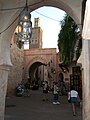 Entrée du pavillon marocain.