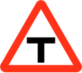 T-junction ahead