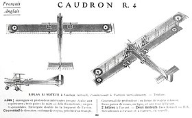 vue en plan de l’avion