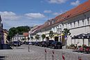 Historischer Stadtkern von Neuruppin innerhalb der Zollmauer und der mittelalterlichen Stadtbefestigung