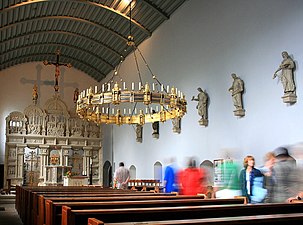 Thietmarleuchter in der St.-Antonius-Kirche in Hildesheim.