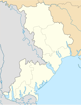 Lebedivka is located in Odesa Oblast