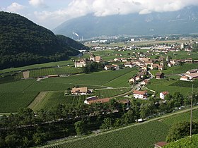 Aigle mit Schloss un Quartier du Cloître