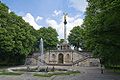 Friedensengel gesamte Anlage, München