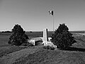 Monument to a village that was burned during the Battle at Chignecto