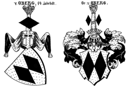 Wappen derer von Oberg in Siebmachers Wappenbuch