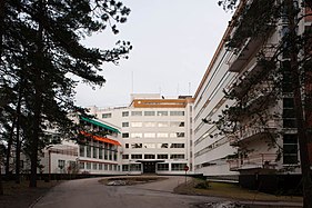 Sanatorii vl 2011 (Alvar Aalto-arhitektor projektirui vl 1933), Turkun universitetan läžundkodin pala