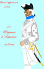 régiment de Perche de 1775 à 1779