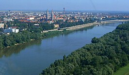 De Tisza bij Szeged