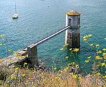 La tour du marégraphe de la Rance.