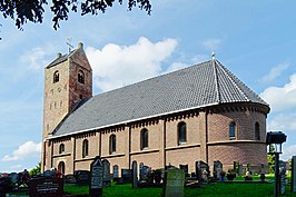 De Walburgakerk in Drogeham in 2021