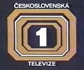 Logo of ČST1 from 1980 to 3 September 1990