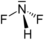 Strukturformel von Difluoroamin