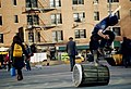 Skateboard à Union Square.