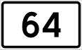 County Road 64 shield