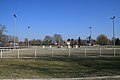 Riding fields at the Haras fédéral