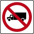 SR-32A5: Heavy vehicles prohibited