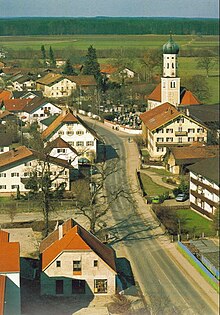 Blick auf die Wolfratshauser Straße