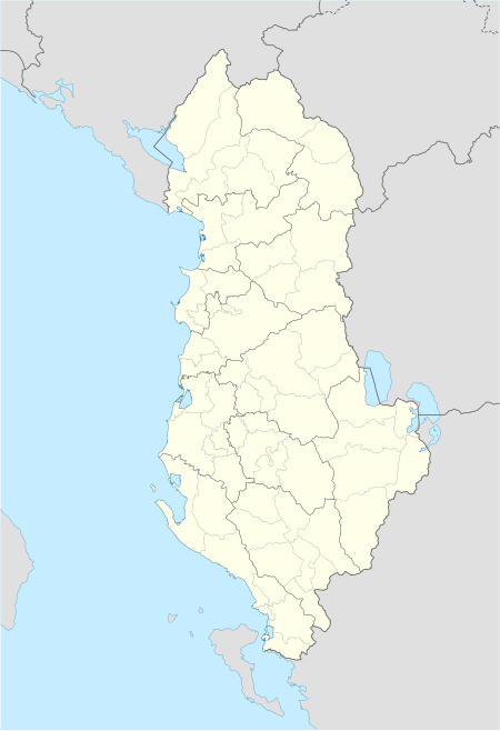 Map of Albania