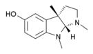 Chemical structure of Eseroline.