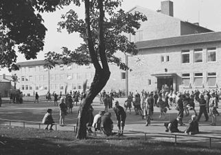 Gubbängens folkskola 1950.