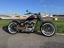 Custom converted (Bobber) 1200XLH Spotster